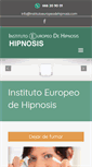 Mobile Screenshot of institutoeuropeodehipnosis.com